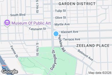 Map image of the property - 1939 Terrace Ave