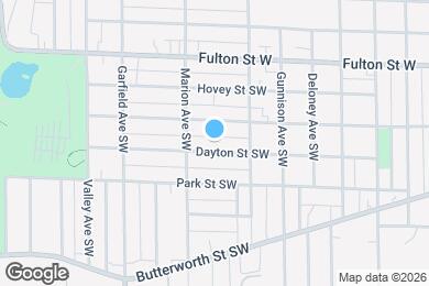 Map image of the property - 1035 Dayton St SW