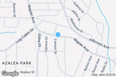 Map image of the property - 3320 Napier Ave