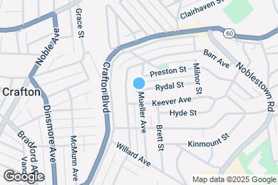 Map image of the property - 202 Mueller Ave