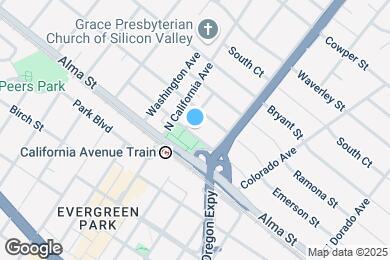 Map image of the property - 150 Nevada Ave