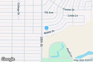Map image of the property - 2807 Mable Dr