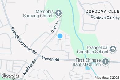 Map image of the property - 1022 Appling Meadow Dr