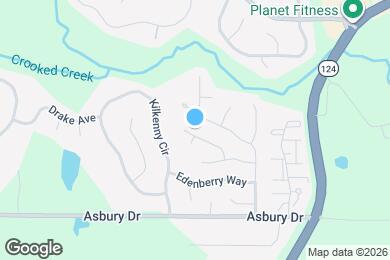 Map image of the property - 848 Asbury Trail