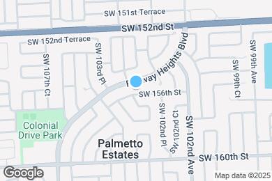 Map image of the property - 10321 SW 156th St