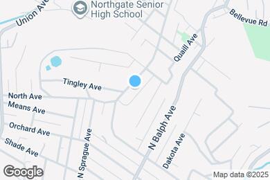 Map image of the property - 662 Forest Ave