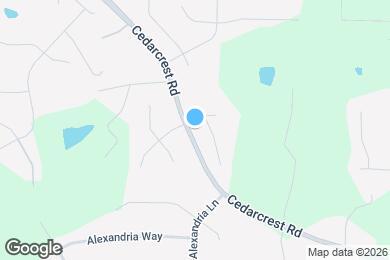 Map image of the property - 12 Oak Crest Ct