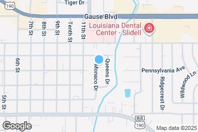 Map image of the property - 1522 Monaco Dr