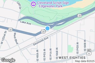 Map image of the property - 9205 Clifton Blvd