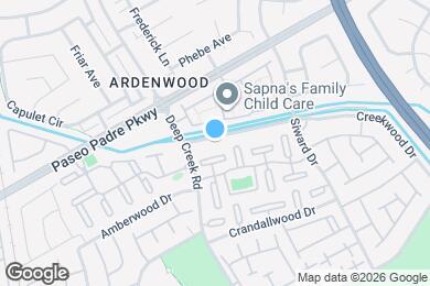 Map image of the property - 4936 Creekwood Dr