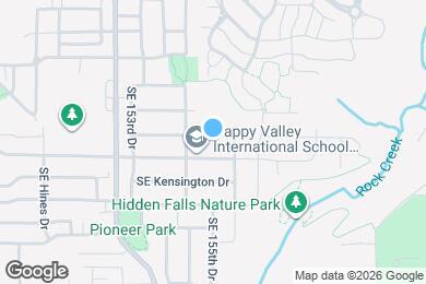 Map image of the property - 15542 SE Thornbridge Dr
