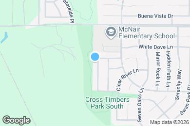 Map image of the property - 7908 Winding Stream Ln