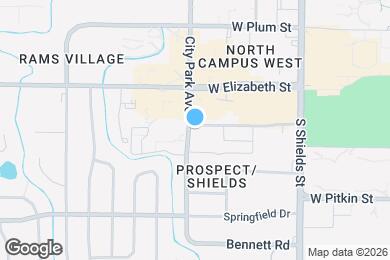 Map image of the property - 1118 City Park Ave