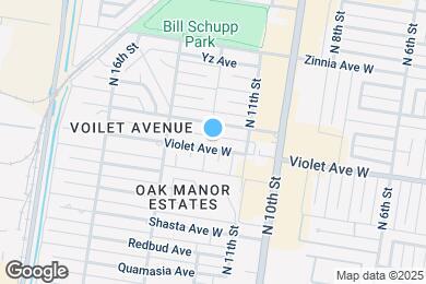 Map image of the property - 1200 Violet Ave
