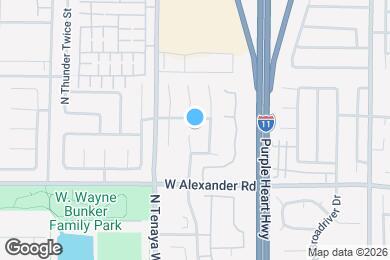 Map image of the property - 4060 N Elkridge Dr
