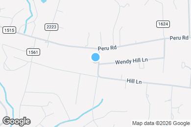 Map image of the property - 112 Hill Ln
