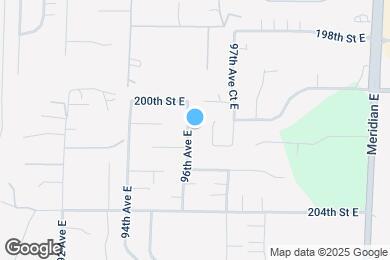 Map image of the property - 20107 96th Ave E