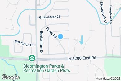 Map image of the property - 1 Downing Cir