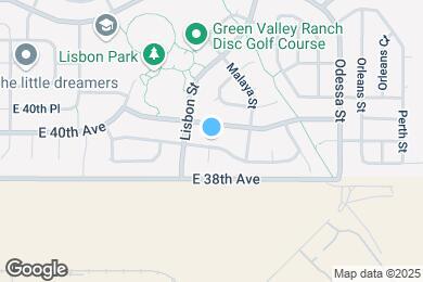 Map image of the property - 20857 E 39th Ave