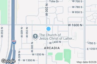 Map image of the property - 1538 N 200 W