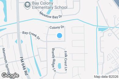 Map image of the property - 3117 Bay Creek Dr