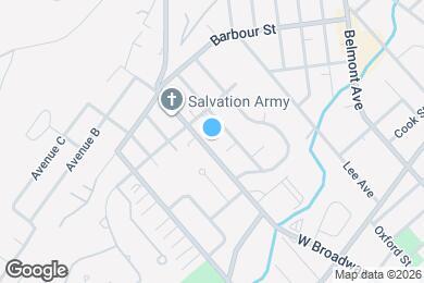 Map image of the property - 500 W Broadway