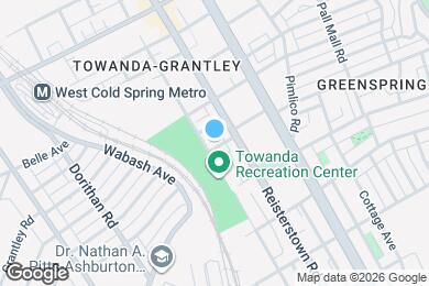 Map image of the property - 2812 Oswego Ave