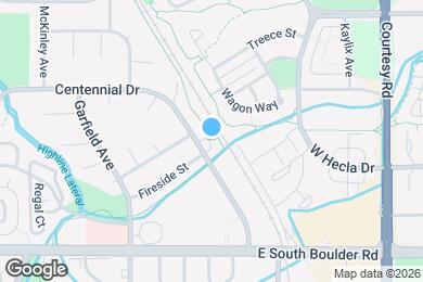 Map image of the property - 2020 Centennial Dr