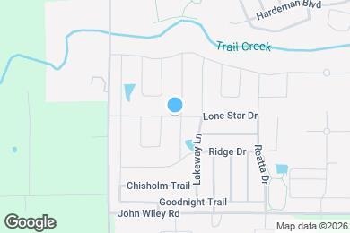 Map image of the property - 448 Lone Star Dr