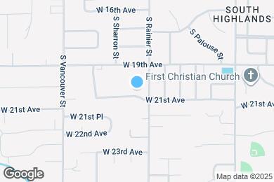 Map image of the property - 1806 W 21st Ave