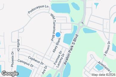 Map image of the property - 2302 Abey Blanco Dr