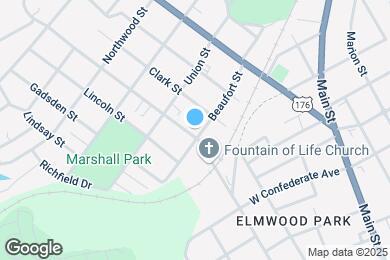 Map image of the property - 907 Beaufort St