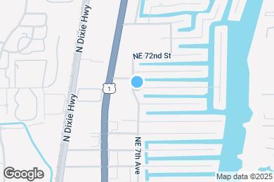 Map image of the property - 700 NE 70th St