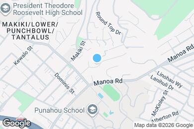 Map image of the property - 1962 Ualakaa St