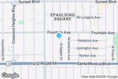 Map image of the property - 1235 N Ogden Dr