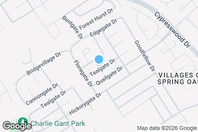 Map image of the property - 4831 Tealgate Dr
