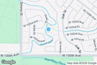 Map image of the property - 10964 W 102nd Cir
