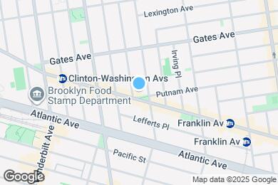 Map image of the property - 1 Putnam Ave