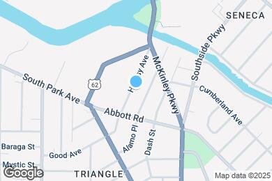 Map image of the property - 43 Heussy Ave