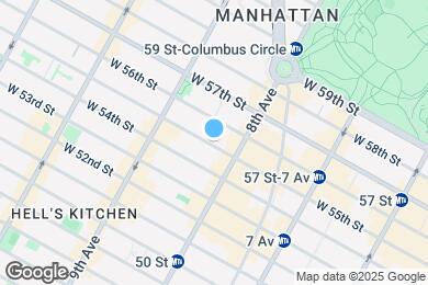 Map image of the property - 315 W 55th St