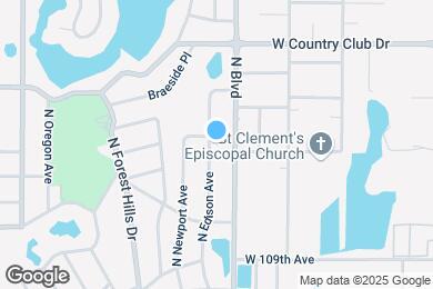 Map image of the property - 10929 N Edison Ave