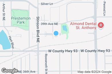 Map image of the property - The Landings at Silver Lake Village