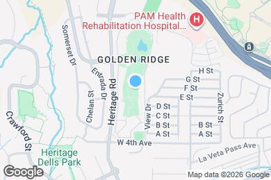 Map image of the property - 501 Golden Cir