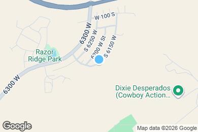 Map image of the property - 357 S 6150 W
