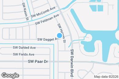 Map image of the property - 3801 SW Hablow St