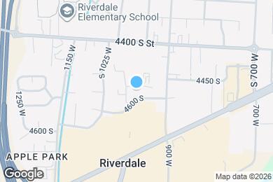 Map image of the property - 939 4550 S