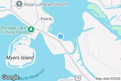 Map image of the property - 807 Portage Lakes Drive