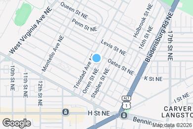 Map image of the property - 1314 Orren St NE