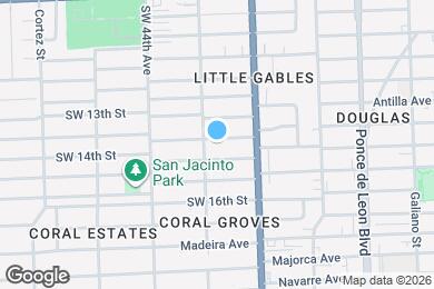 Map image of the property - 4280 SW 13th Terrace