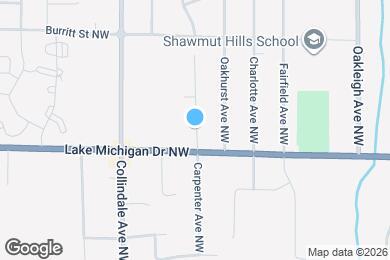 Map image of the property - 411 Carpenter Ave NW
